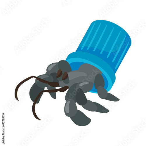 Stuck Crab Pollution Composition