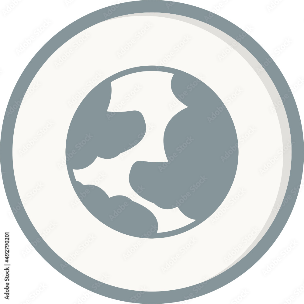Earth Globe Icon Earth Globe Icon