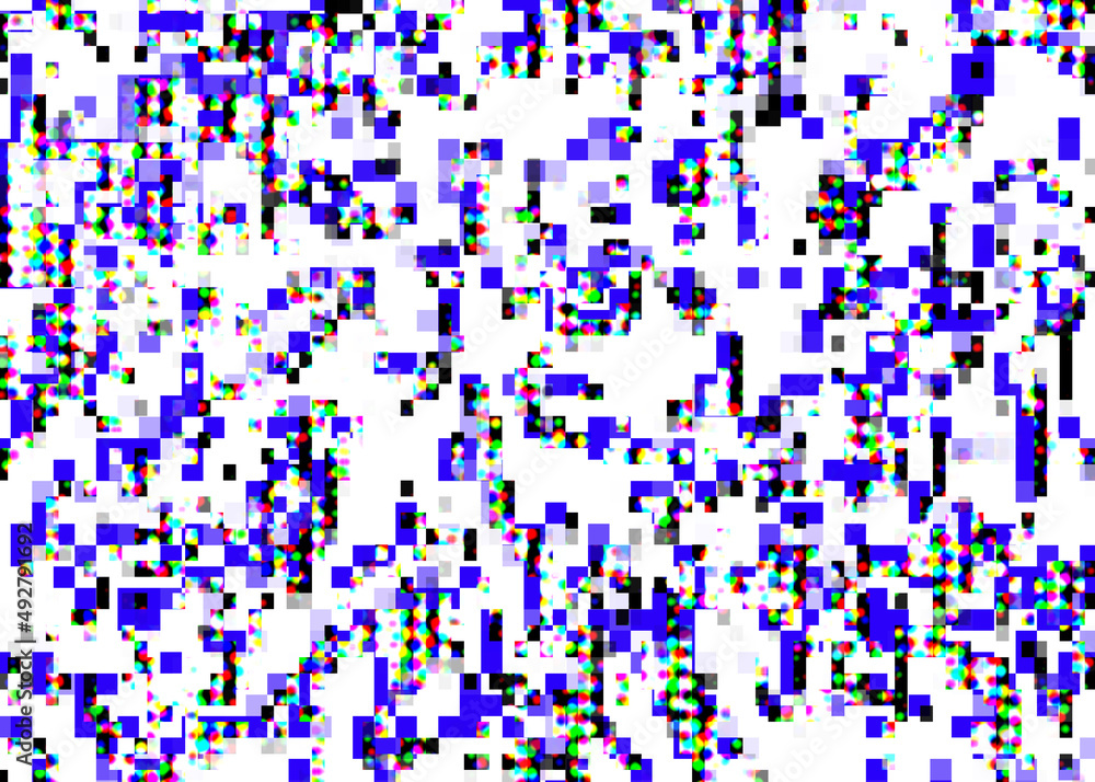 Fototapeta premium Digital pattern art background.