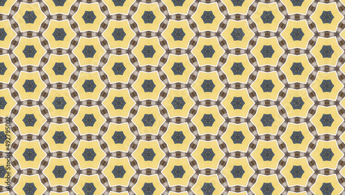 a yellow simple geometry texture