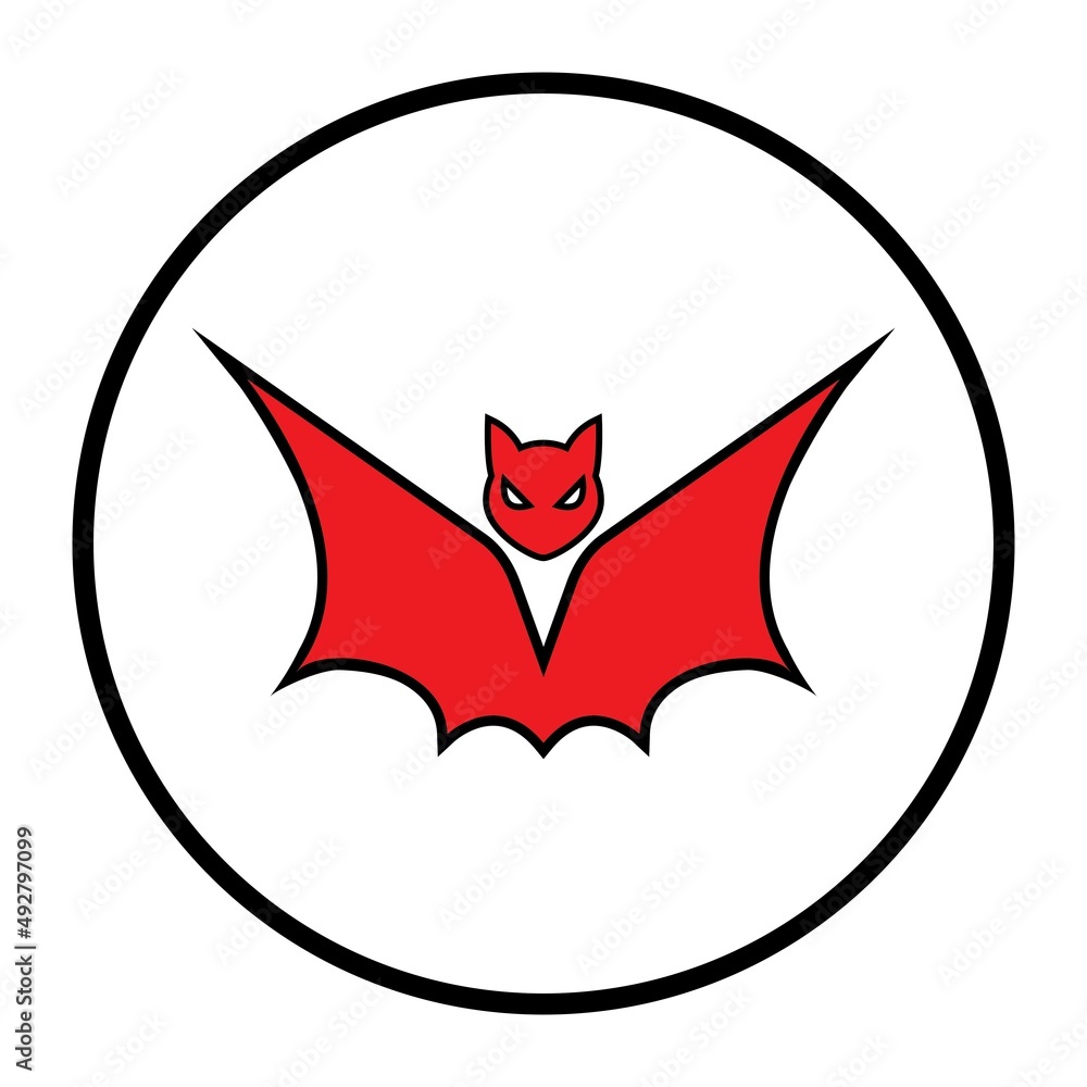 bat vector icon logo template bat vector icon logo template