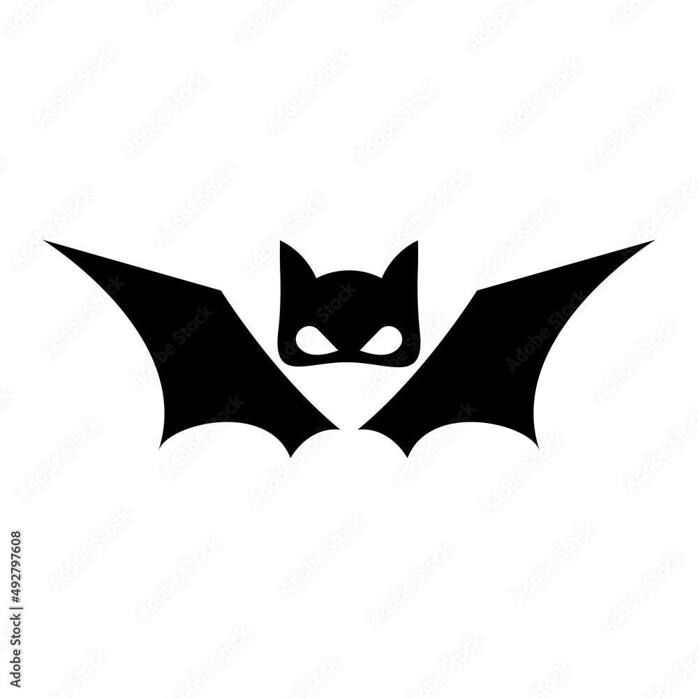 bat vector icon logo template bat vector icon logo template