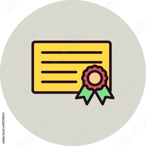 Certificate Icon