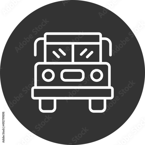 School Bus Icon