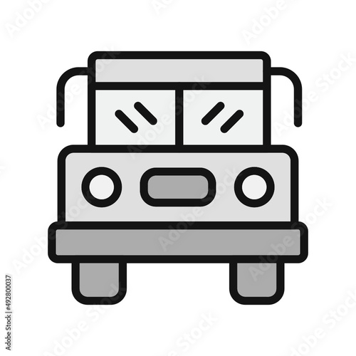 School Bus Icon