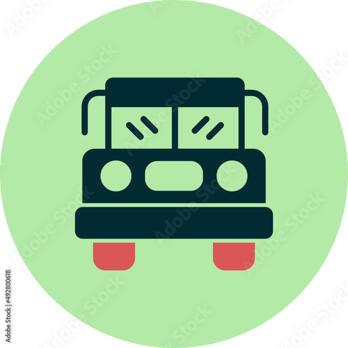 School Bus Icon