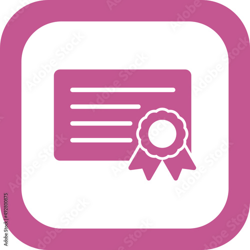 Certificate Icon