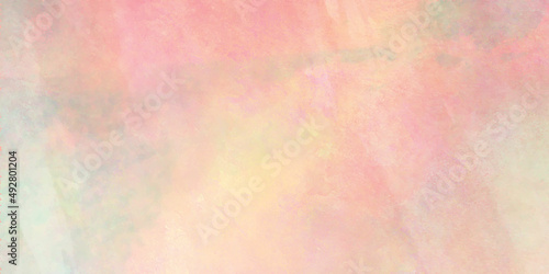 Abstract watercolor background, colorful horizontal painting vector illustrator