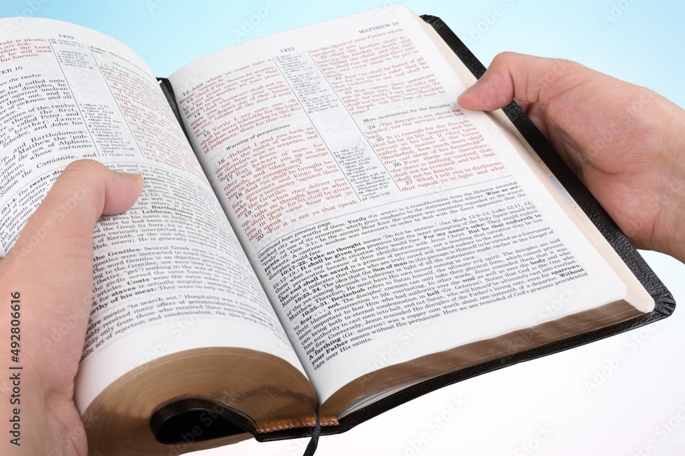 Fototapeta premium A dictionary. Dictionary pages and items. translation, Education and learning foreign language.