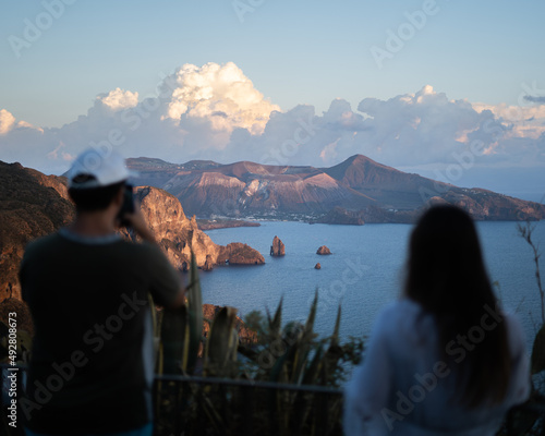 Konstfotografi Lipari island