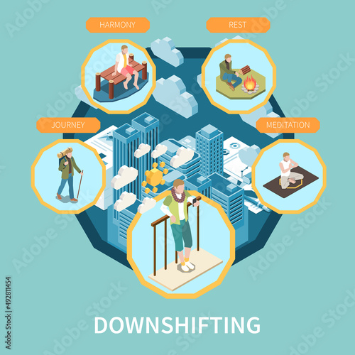 Downshifting Isometric Concept