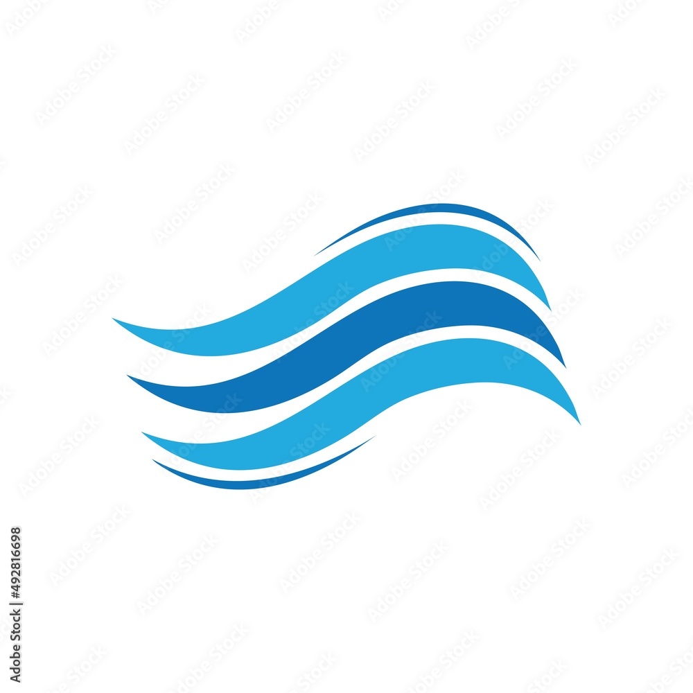 Wave beach vector illustration design Wave beach vector illustration design