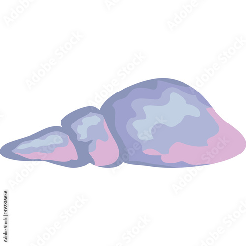 sea shell lilac