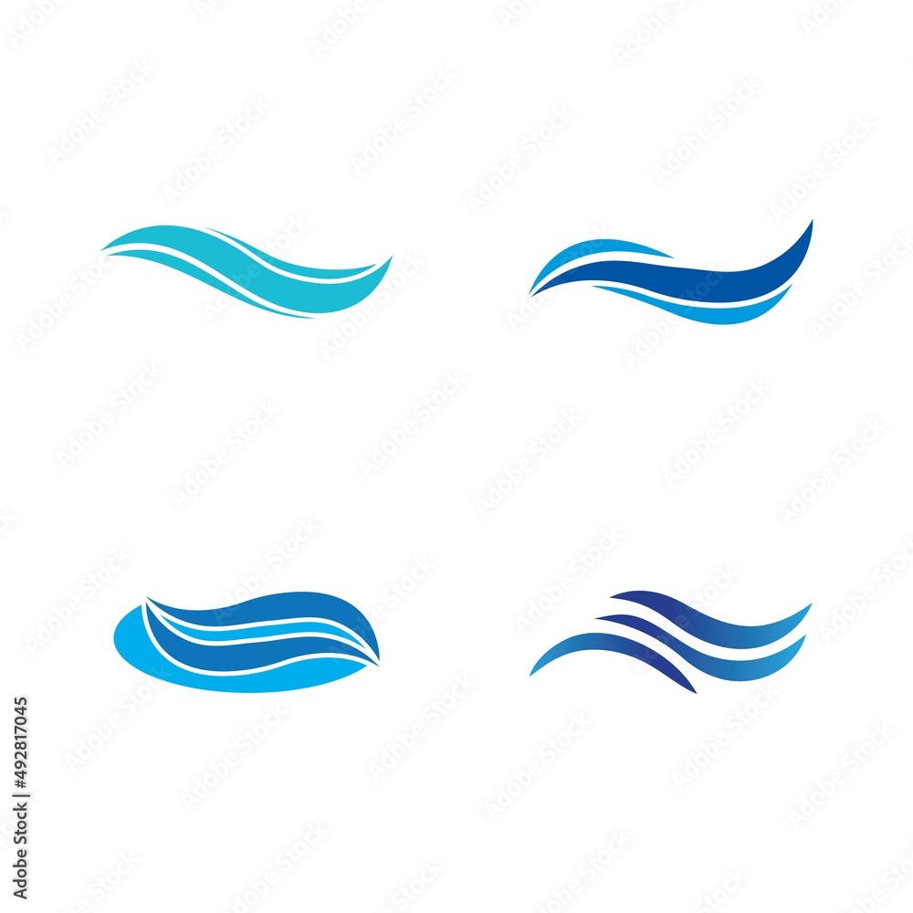 Wave beach vector illustration design Wave beach vector illustration design