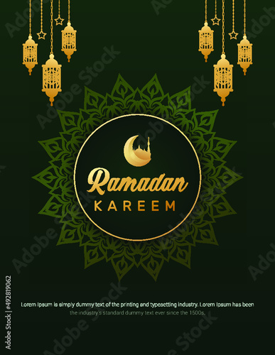 Eid Ramadan Kareem Flyer