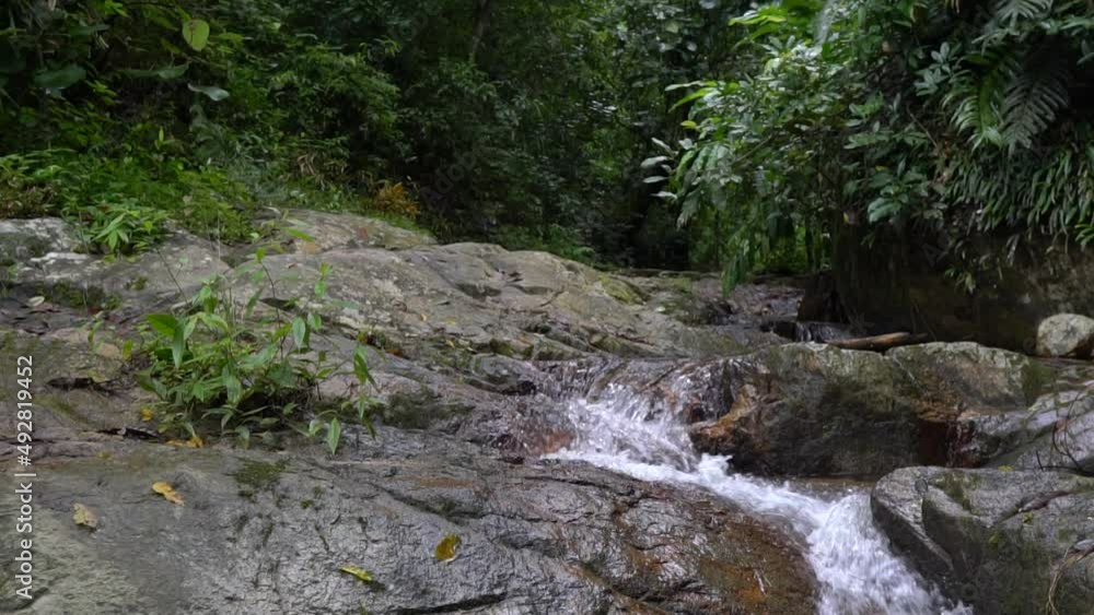 Waterfall in Mae Kampong Village in Chiang Mai Province, Thailand Waterfall in Mae Kampong Village in Chiang Mai Province, Thailand