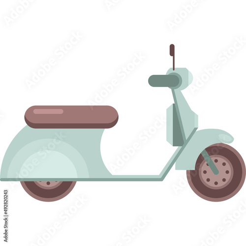 scooter style motorcycle