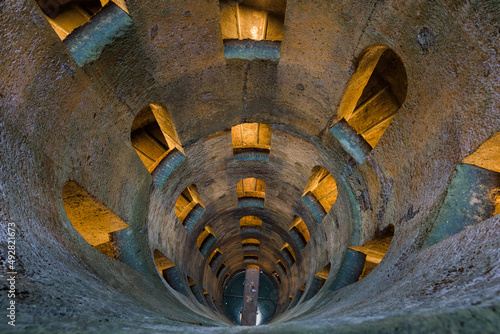 Foto Pozzo di San Patrizio, a Renaissance historic water well built by Sangallo, with