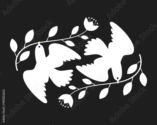 Twin Dove Peace