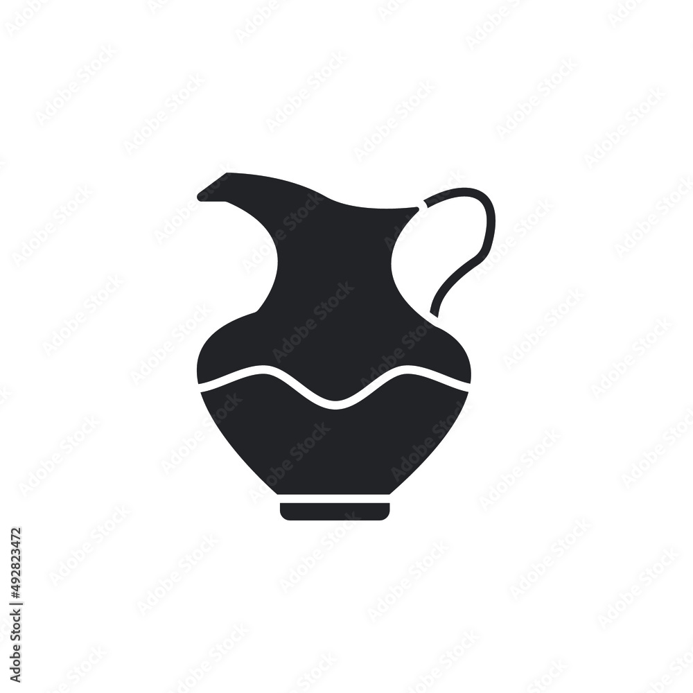 oil pitcher icons symbol vector elements for infographic web oil pitcher icons symbol vector elements for infographic web