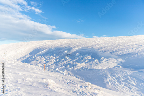 Glacier en Laponie finlandaise.  © Elric CHAPELON