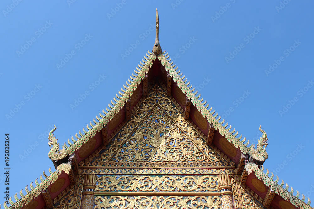 buddhist temple (Wat Lam Chang) in chiang mai (thailand) 