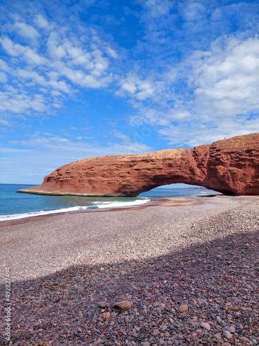 La plage de taghwa  photo