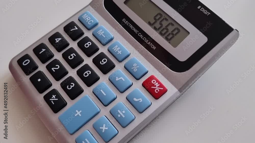 Collect random numbers on an electronic calculator. Collect random numbers on an electronic calculator.