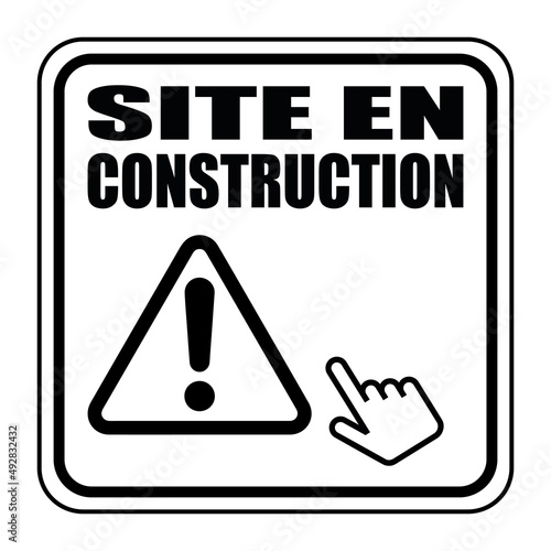 Logo site en construction.