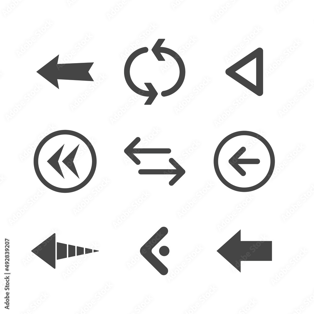 Arrow icons set. Vector Arrows collection. Arrow icons set. Vector Arrows collection.