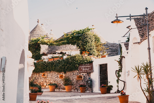 traditional trulli houses in Alberobello Apulia Italy