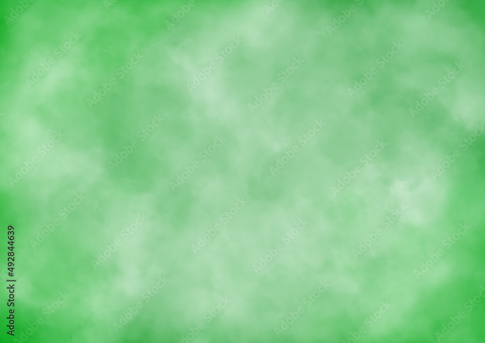 Abstract green cloud  texture.