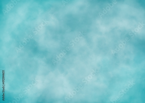 Abstract blue cloud  texture. photo