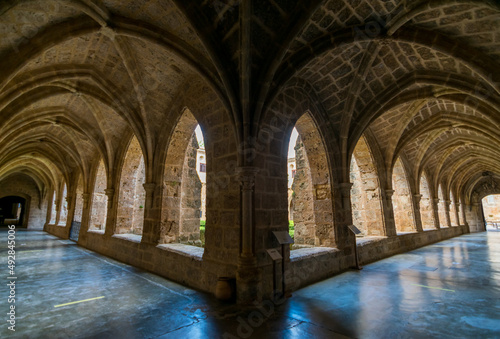 Interior views of the Monasterio de Piedra located near the municipality of Nuévalos. © joseba.garrod