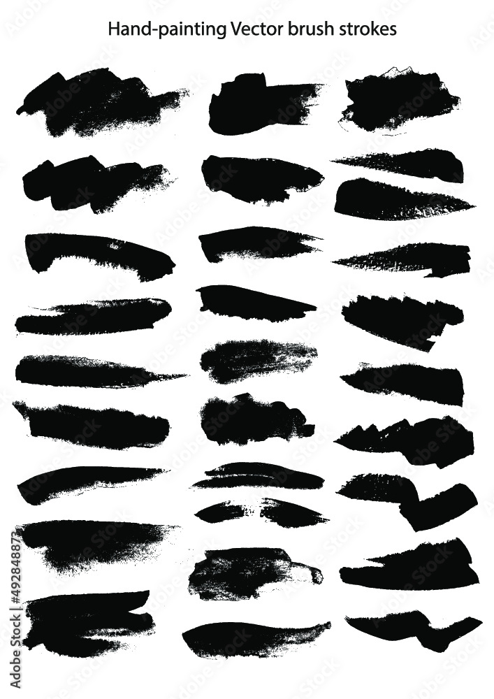Vector Brush Strokes Vector Brush Strokes