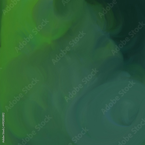 background green fog smoke emerald