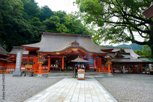 和歌山県那智勝浦町 熊野那智大社 拝殿 photo