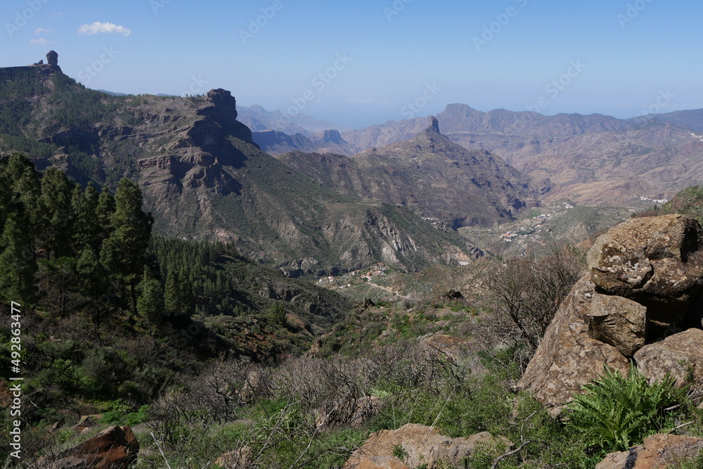 Berglandschaft auf Gran Canaria