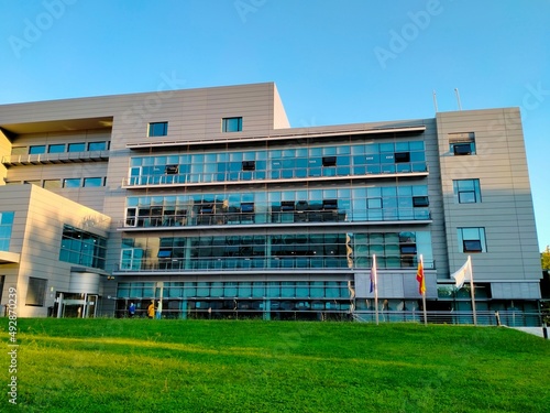 An administrative building in the city