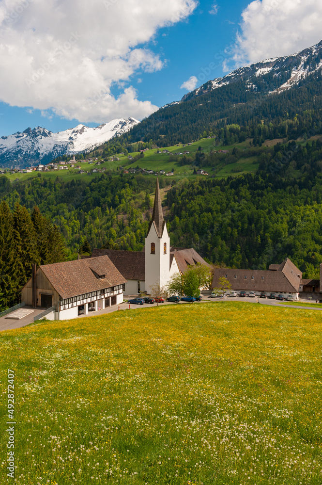 Propstei St. Gerold, Grosswalsertal Valley, State of Vorarlberg, Austria