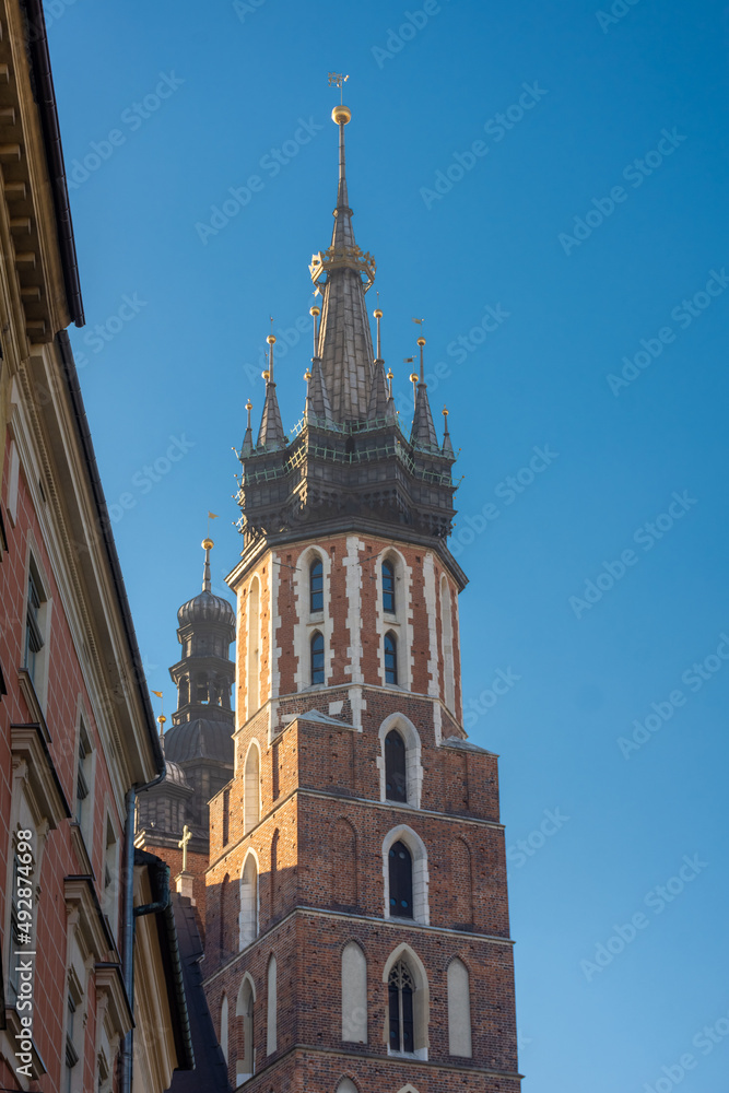 St Mary Basilica in Krakow,  Poland