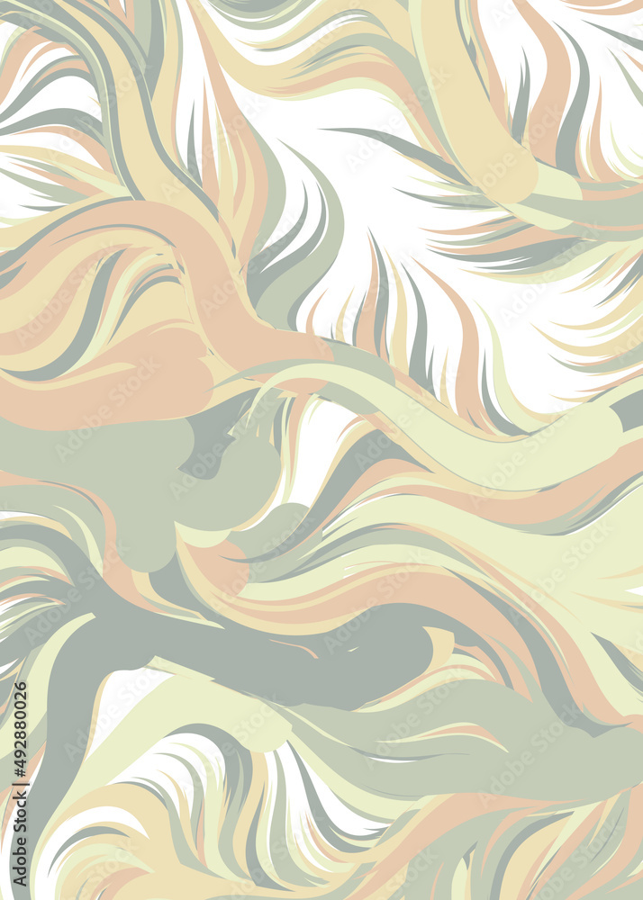 Fototapeta premium Abstract Perlin Noise Geometric Pattern generative computational art illustration