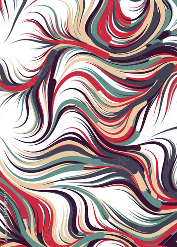 Abstract Perlin Noise Geometric Pattern generative computational art illustration