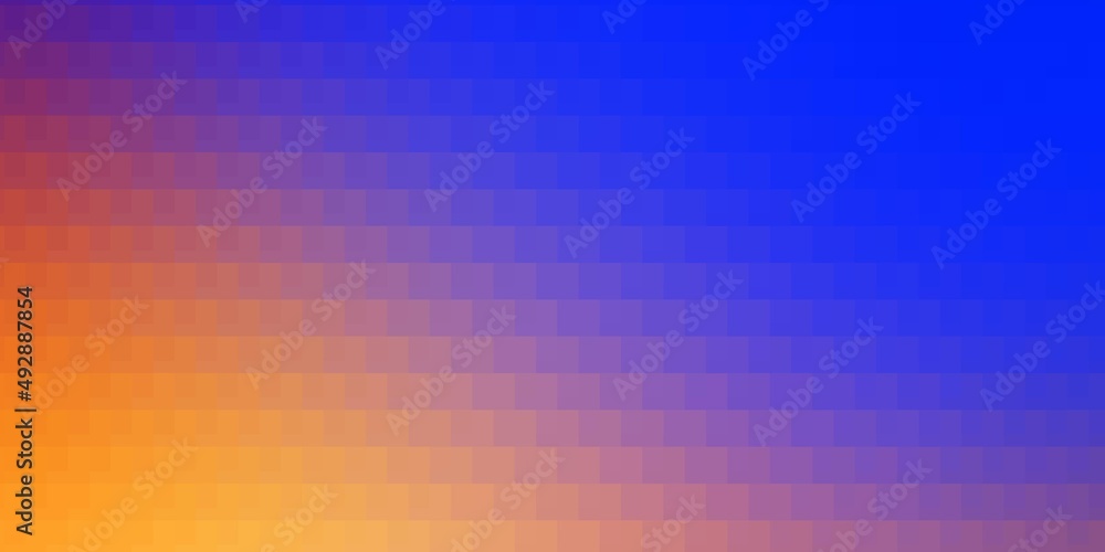 Light Blue, Yellow vector texture in rectangular style.