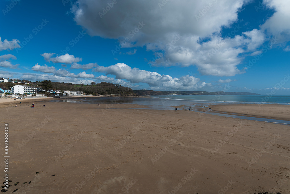 Saundersfoot beach, Pembrokeshire, Wales