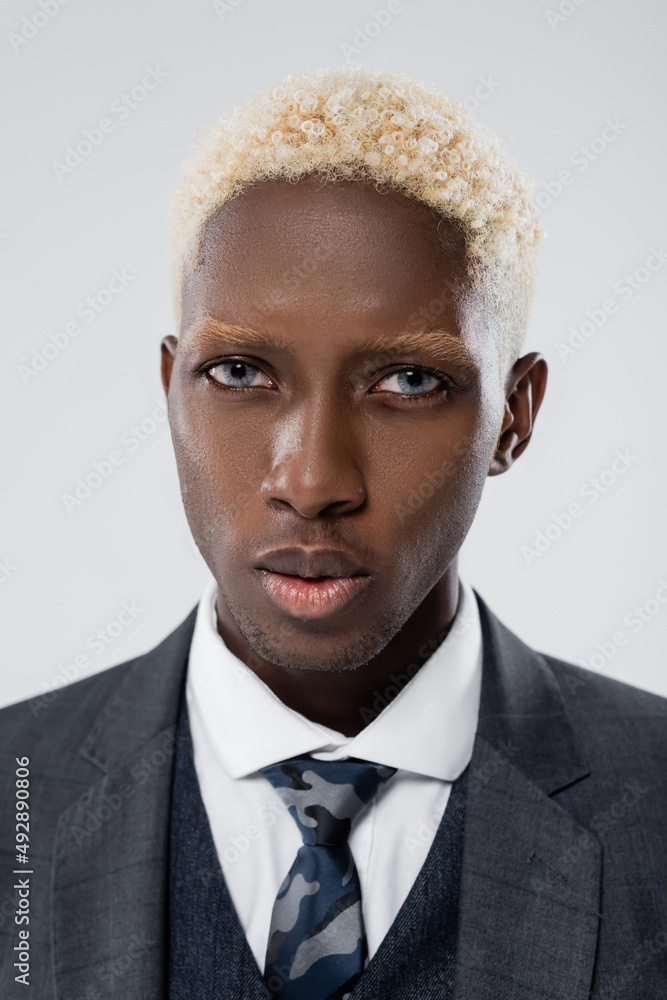 African Americans With Grey Eyes