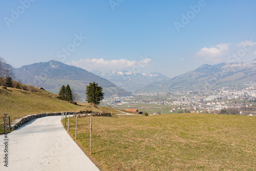 vacation and excursion region of Schwyz is located in heart of Switzerland. It is easily and quickly accessible from all directions. Discover unique landscapes, living customs, and cultur in Schwyz photo