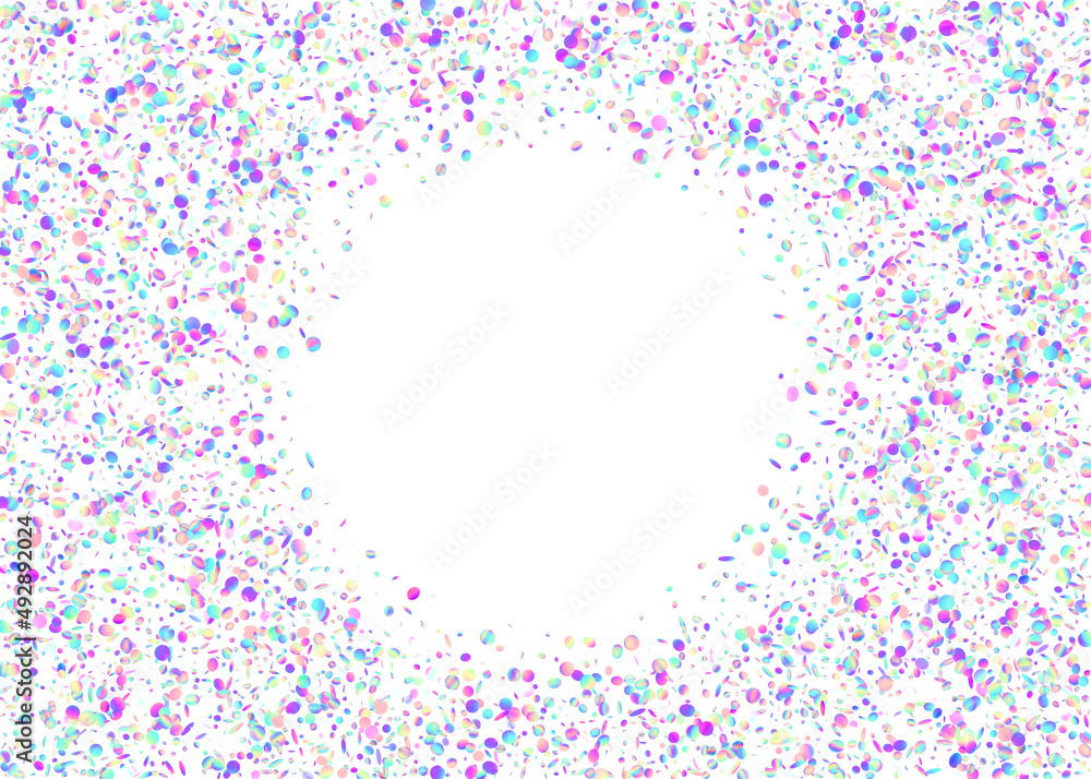Neon Texture. Blue Retro Background. Disco Carnaval Serpentine. Luxury Foil. Party Design. Birthday Effect. Surreal Art. Hologram Glitter. Pink Neon Texture