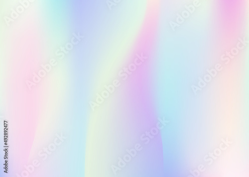 Abstract Gradient. Trendy Cover. Neon Concept. Modern Fluid. Iridescent Background. Retro Multicolor Invitation. Purple Soft Background. Hologram Texture. Blue Abstract Gradient photo