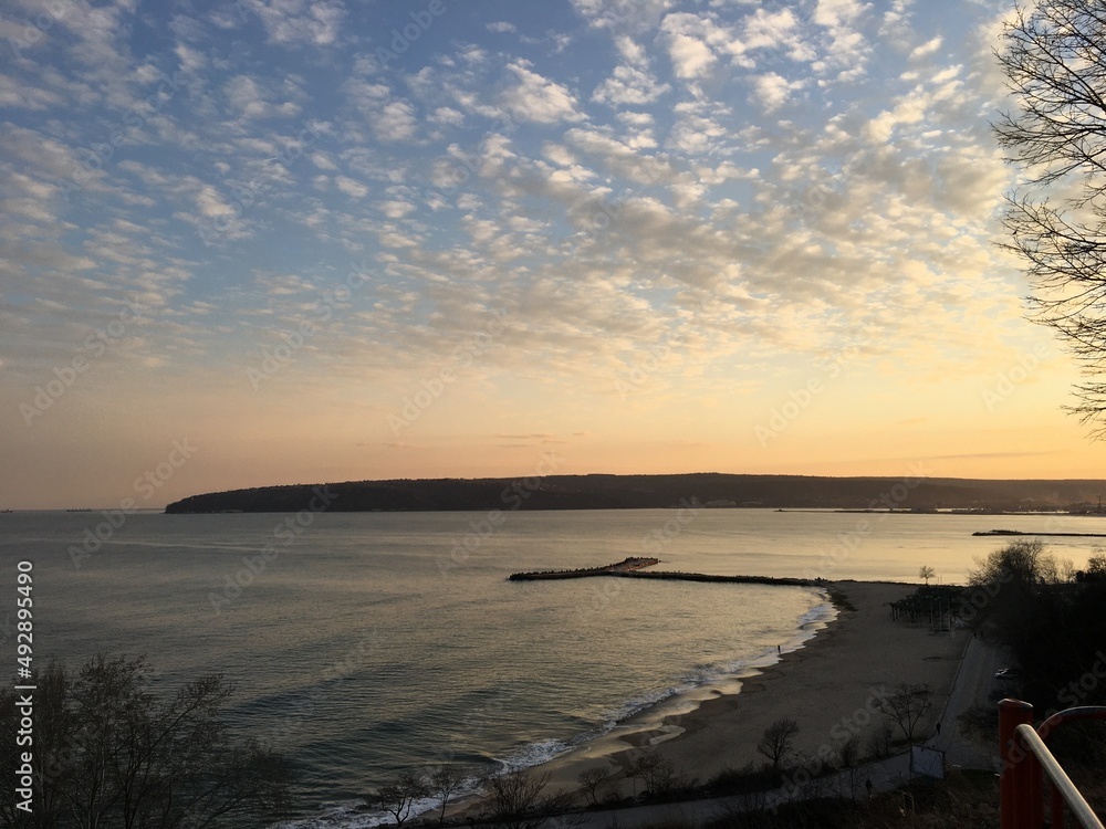 Obraz premium Nice view from Varna - BG and Black sea